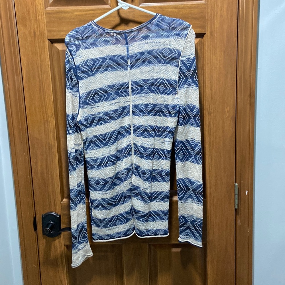 Rachel Roy crochet sweater. Size XL